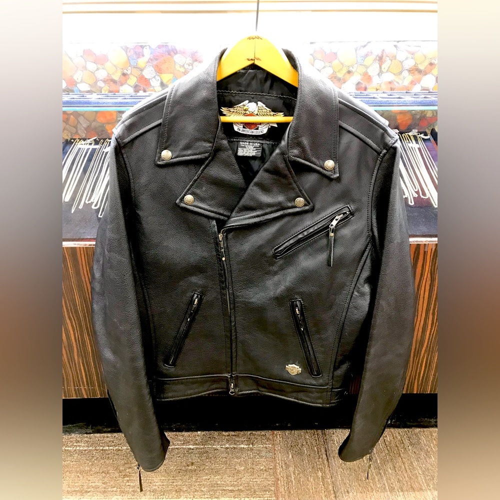 Vintage Harley Davidson Leather Jacket             *MADE IN THE USA*